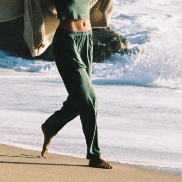 NWT NA NIN Freddie Cotton Jersey Jogger Topiary/Green S - Picture 3 of 8